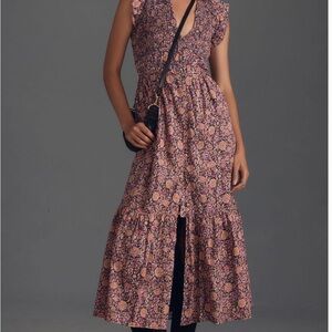 Anthropologie Peregrine Midi Dress